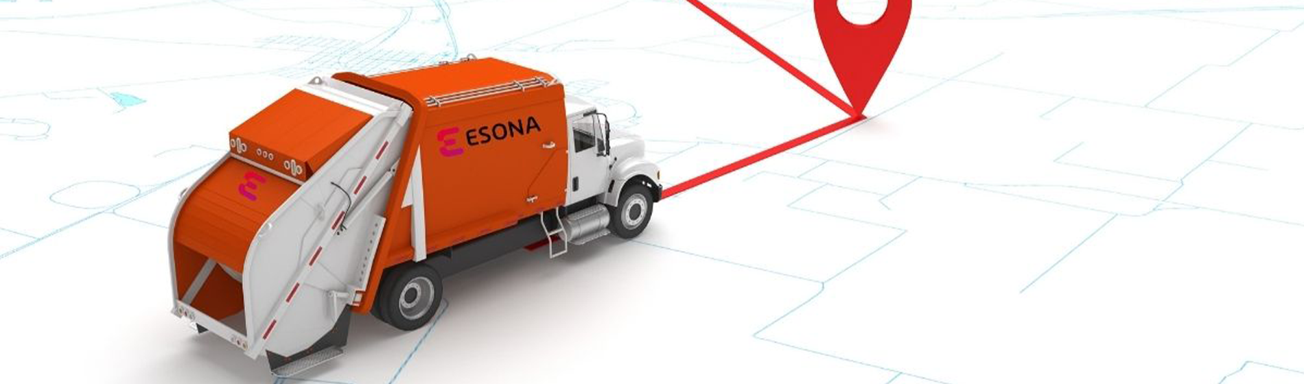 Classic waste collection versus export with ESONA